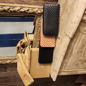 Bundle of Three (3) Christian Louboutin Wallets With Dustbags! 🔥